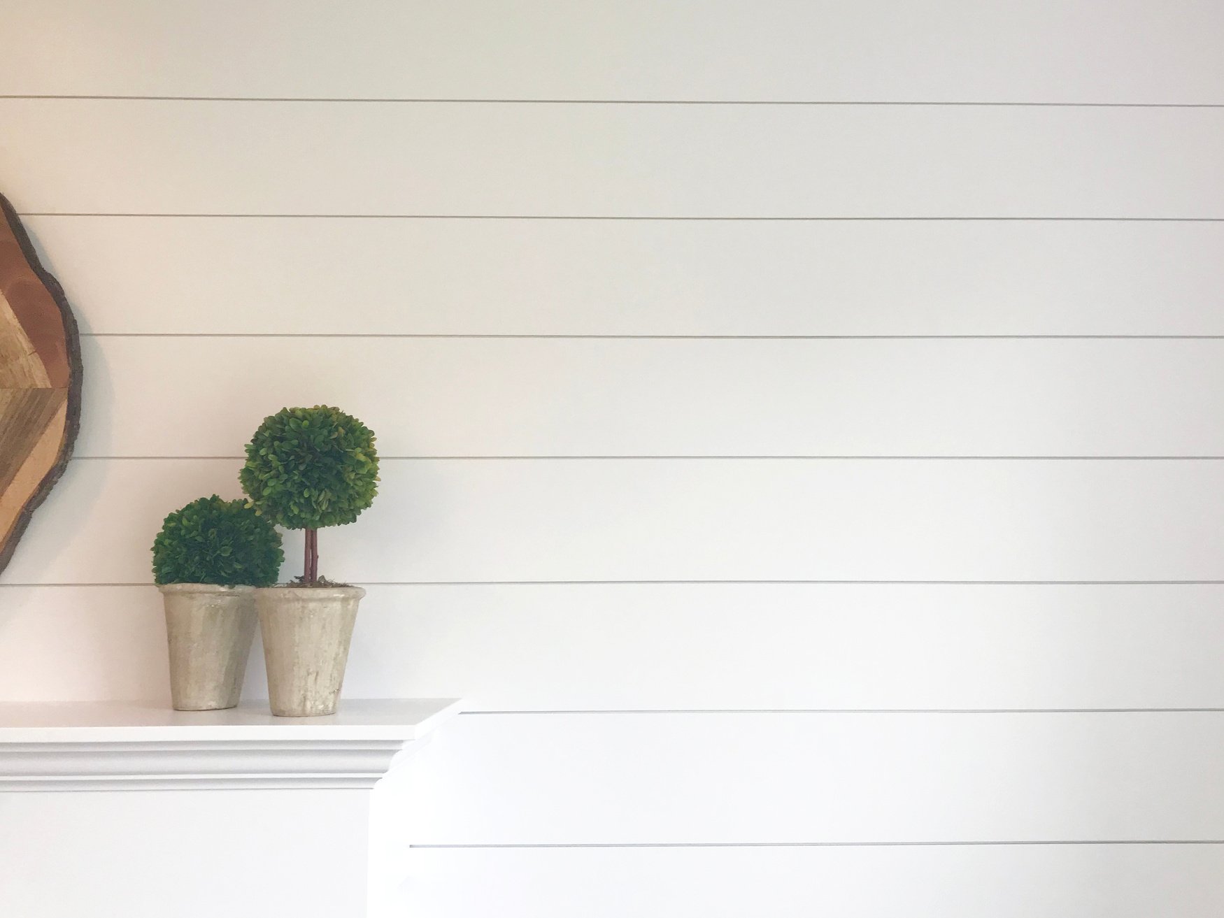 Shiplap Wall Topiary